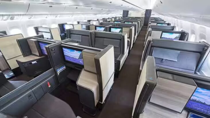 ANA Business Class in der Boeing 777-300er Quelle anacojp