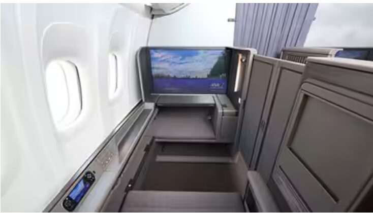 Die neue ANA First Class THE Suite an Bord der 777-300ER gehrt zu einen der besten First Class Produkte der Welt Quelle anacojp