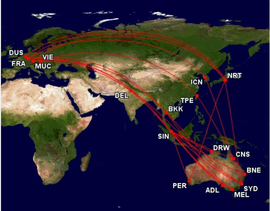 Quelle greatcirclemapcom